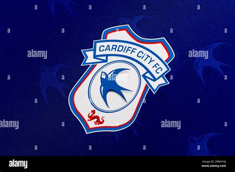 Close up of Cardiff City Football club badge Stock Photo - Alamy