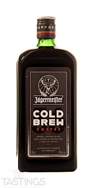 Jagermeister Cold Brew Coffee Liqueur Germany Spirits Review | Tastings