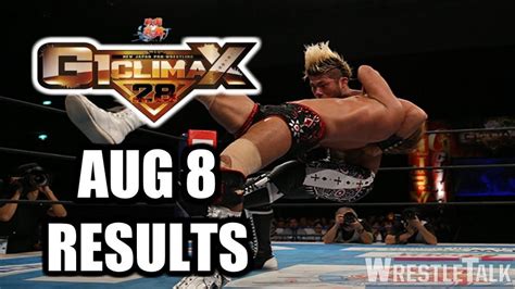 Kota Ibushi Has A Death Wish! - G1 Climax August 8 RESULTS - WrestleTalk