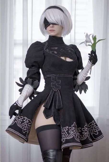 [ Set ] • 2B nier automata Cosplay Costume Set | Lazada PH