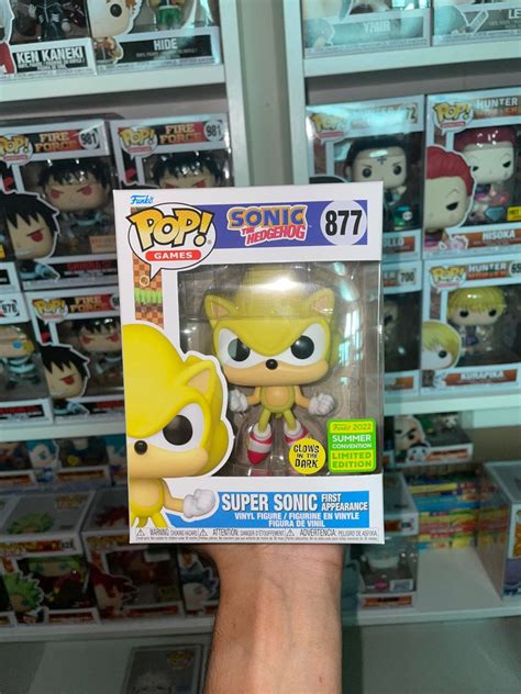 Super Sonic Glow In The Dark Funko Pop, Hobbies & Toys, Toys & Games on Carousell