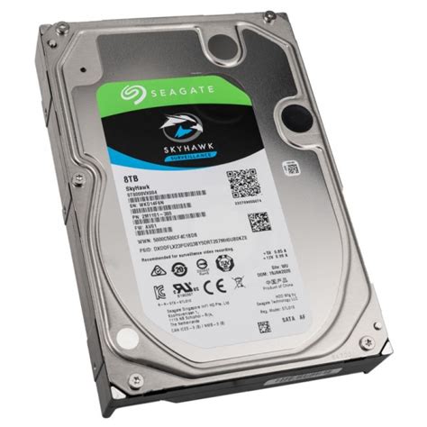 SEAGATE SkyHawk 8TB 7.2K RPM SATA Surveillance Hard Drive | ST8000VX004 | OS | Jordan