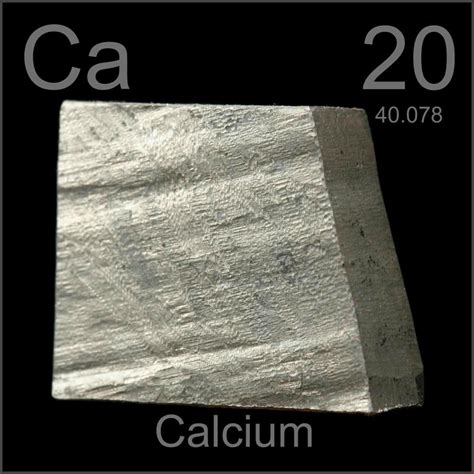 Calcio | Periodic table, Calcium, Periodic table poster