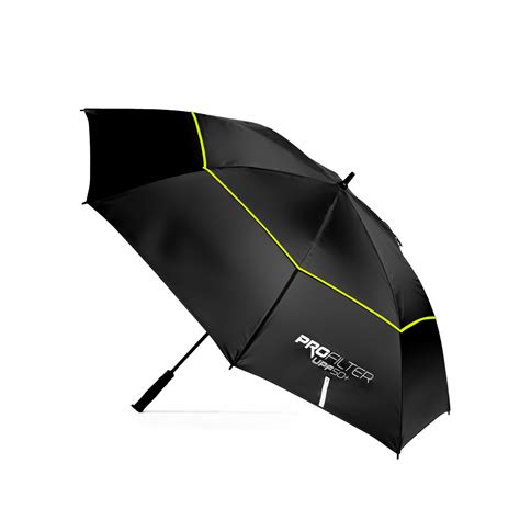 GOLF UMBRELLA LARGE ECO-DESIGNED - INESIS PROFILTER BLACK