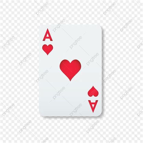 Ace Heart Vector PNG Images, Ace Of Hearts Vector, Card, Poker, Ace Hearts PNG Image For Free ...