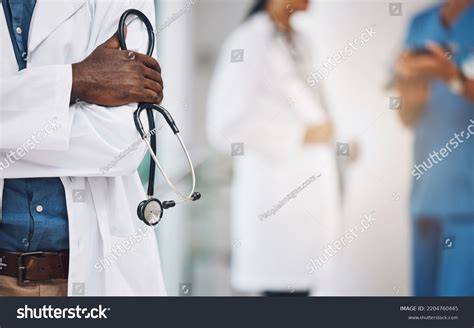 Hands Stethoscope Black Man Medical Doctor Stock Photo 2204760445 | Shutterstock