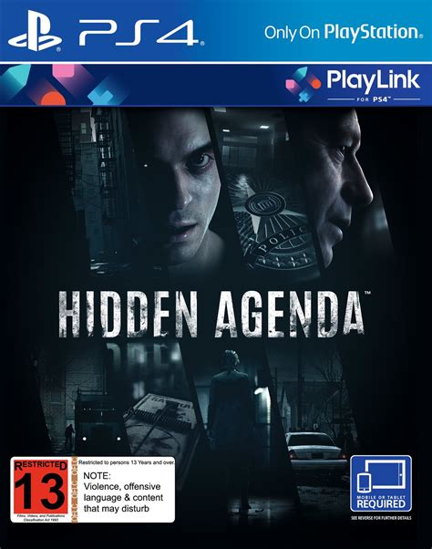 Hidden Agenda | PS4 | Buy Now | at Mighty Ape NZ