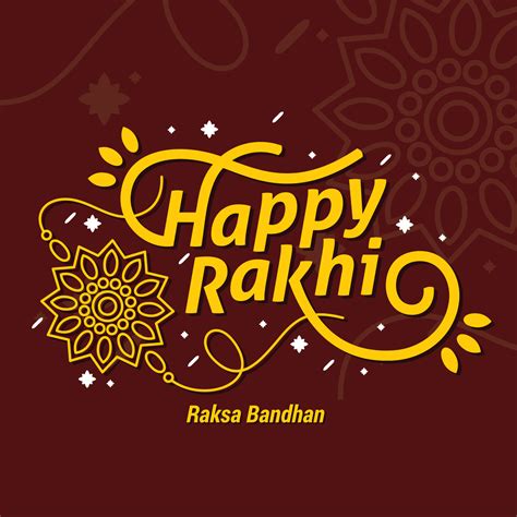 Happy Rakhi 227316 Vector Art at Vecteezy