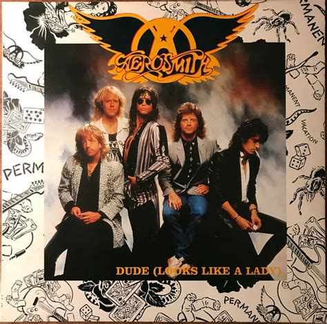 Aerosmith - Dude (Looks Like A Lady) (1987, Vinyl) | Discogs