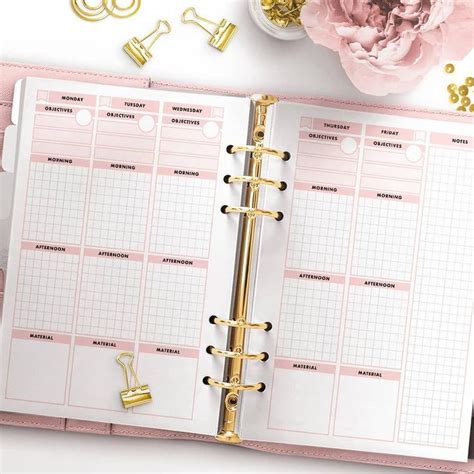 13 Awesome Personal Filofax Inserts in 2020 | Filofax planners, Planner ...