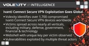 Ivanti Connect Secure VPN Exploitation Goes Global : r/blueteamsec