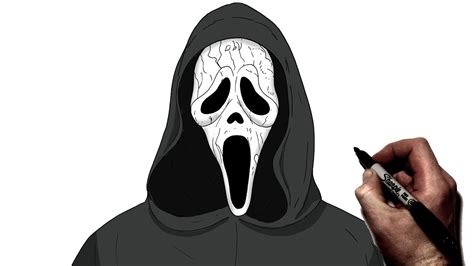 Scream Ghostface Drawing