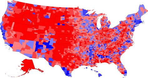 County-by-County results, 2000 U.S. Presidential Election