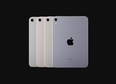 3D model Apple iPad Mini 6 2021 in Official Colors and Design VR / AR ...