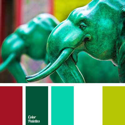 emerald green and red | Color Palette Ideas