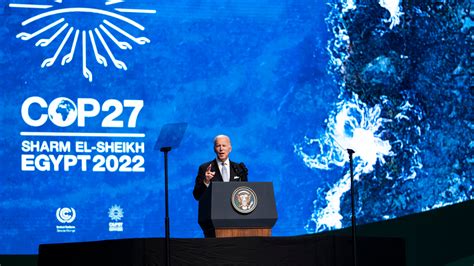 Biden Hails U.S. Climate Initiatives at COP27 in Egypt - The New York Times