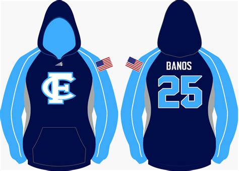 Team Easton Custom Baseball Hoodies Flores