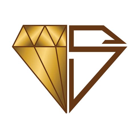 gold diamond with letter S logo 5753857 Vector Art at Vecteezy