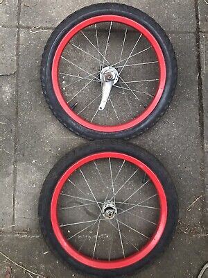 16" Bicycle Wheel Set Spokes BMX Bike Coaster Brake with Tires Rims | eBay