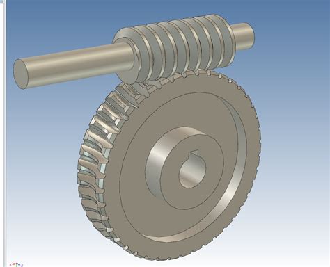 worm gear design how? - Tips and Tricks - IronCAD Community