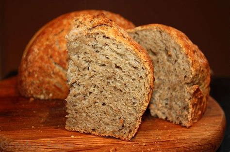 No Knead Rye Bread Recipe