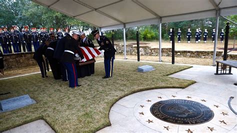 President Bush's burial site opens to the public Saturday | khou.com