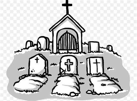 Cemetery Grave Drawing Tomb Clip Art, PNG, 745x606px, Cemetery, Adobe ...