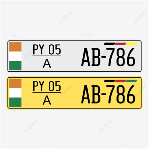 License Plate Editable Vector Set Template, License Plate Set, License ...