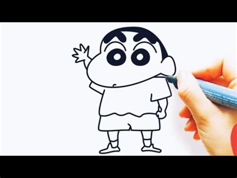 Shinchan Drawing Easy For Kids - How to draw shin chan step by step ...