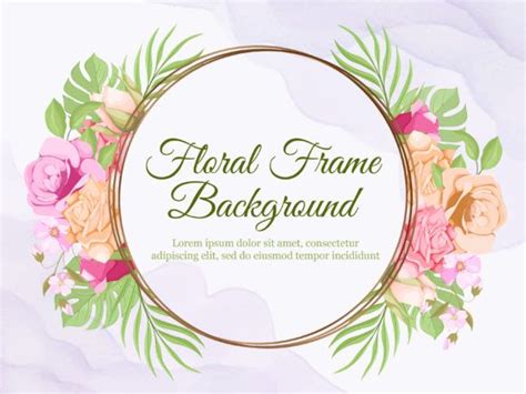 Wedding Banner Design with Floral Vector Graphic by lukasdediz · Creative Fabrica | Wedding ...