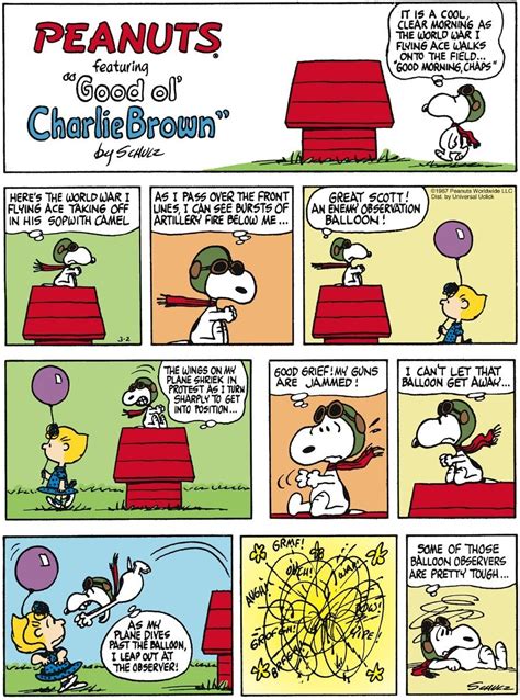 Peanuts by Charles Schulz for March 02, 2014 | GoComics.com | Snoopy ...