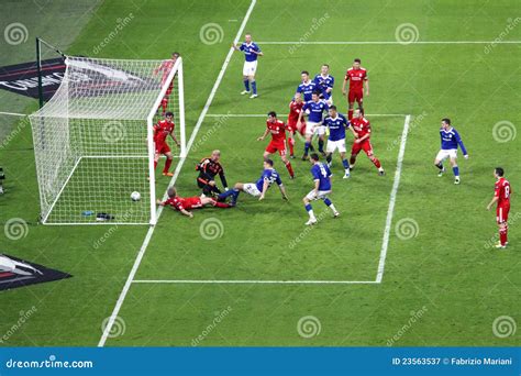 Carling Cup Final - Cardiff Scores Editorial Photography - Image of ...