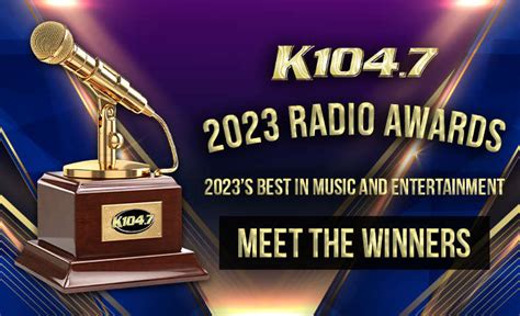 Radio Awards Winners - K104.7