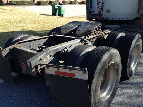 Pre-Trip view of Tractor, showing Fifth-Wheel. | Tractor trailers, Tractors, Trucks