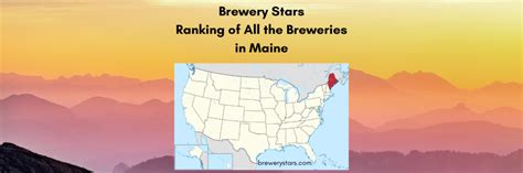 Maine Brewery Rankings - Brewery Stars