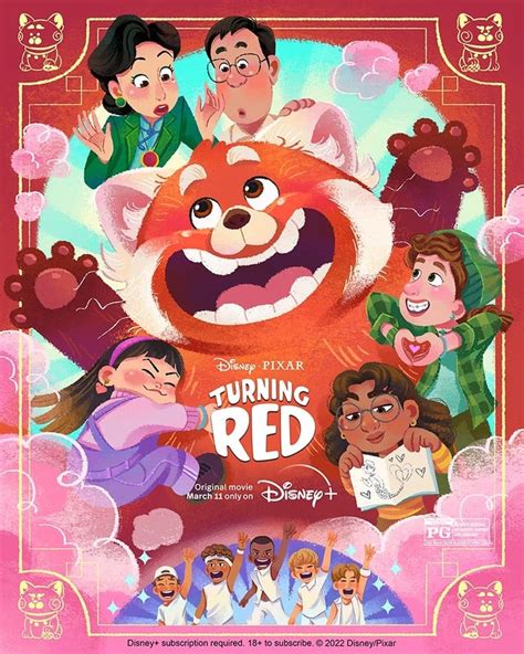 Turning Red poster : r/DisneyPlus