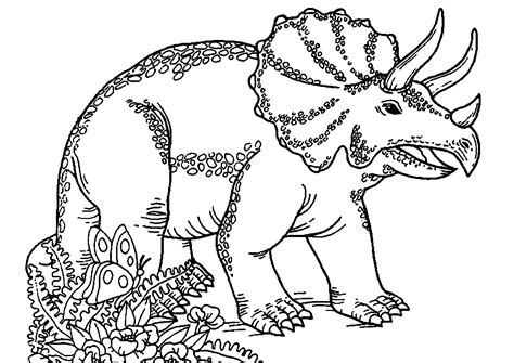 Triceratops Dinosaur Coloring Pages Dinosaurs Coloring Pages | Porn Sex Picture