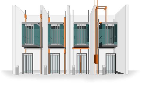 All-in-One Revit Elevator Family | Elevator design, Elevation, House design