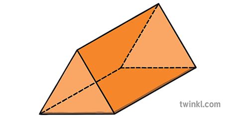 Triangular Prism Interior Angles 3D Shapes Maths KS1 Illustration - Twinkl