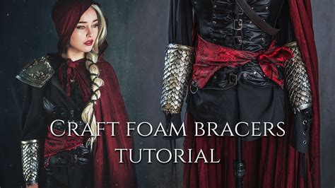 Craft Foam Bracers - Cosplay Tutorial - YouTube