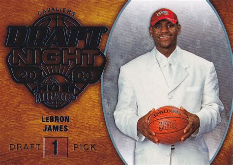 LeBRON jAMES 2003 nBA 1 dRAFT nIGHT PICK Hot Prospects | Etsy