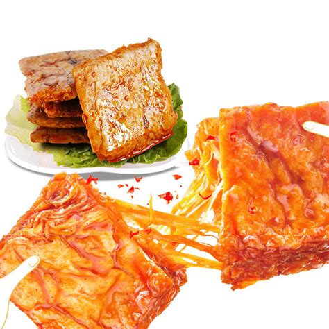 23g Chinese spicy snack Soybean brushed protein Vegetarian Meat,China price supplier - 21food