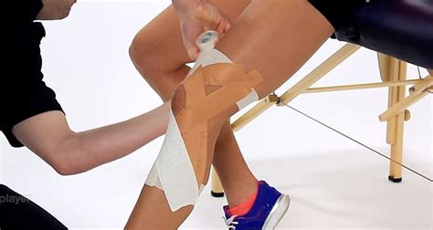 MCL Sprain Knee Taping - How To Tape a Medial Knee Ligaments