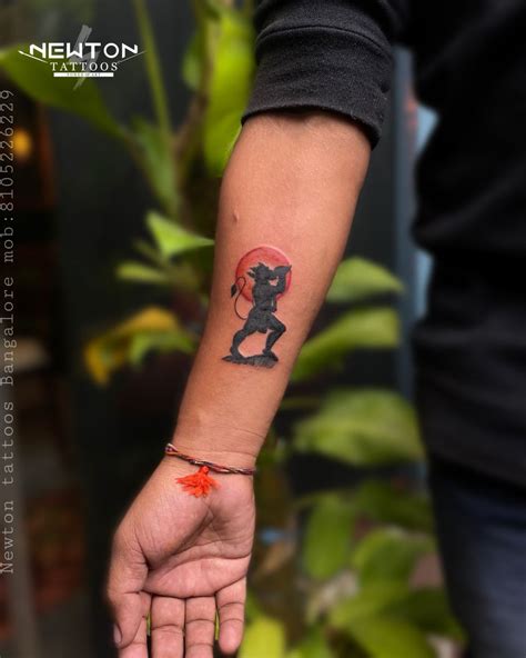 Hanuman Mantra Tattoo
