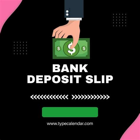 Free Printable Bank Deposit Slip Template: Simplify Your Banking Today!