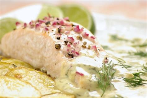 Rockin Salmon With Creamy Herb Sauce Recipe - Food.com