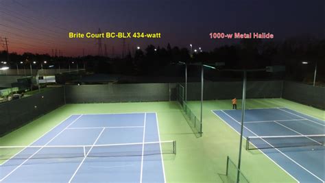 Brite Court Tennis Lighting LED Tennis Lighting for indoor & outdoor tennis courts