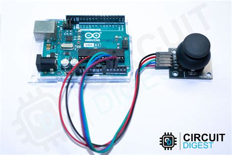 Arduino Dual Axis Joystick Module Interfacing Tutorial