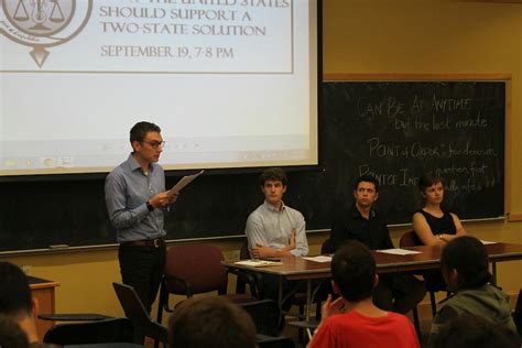 Tufts Union Debate holds two-state solution debate - The Tufts Daily