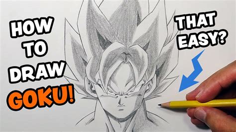 How To Draw Goku Super Saiyan Step By - Phaseisland17